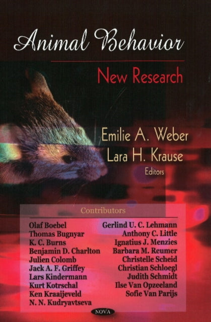 Book cover of: Animal Behavior