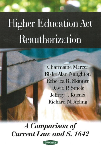 Book cover of: Higher Education Act Reauthorization