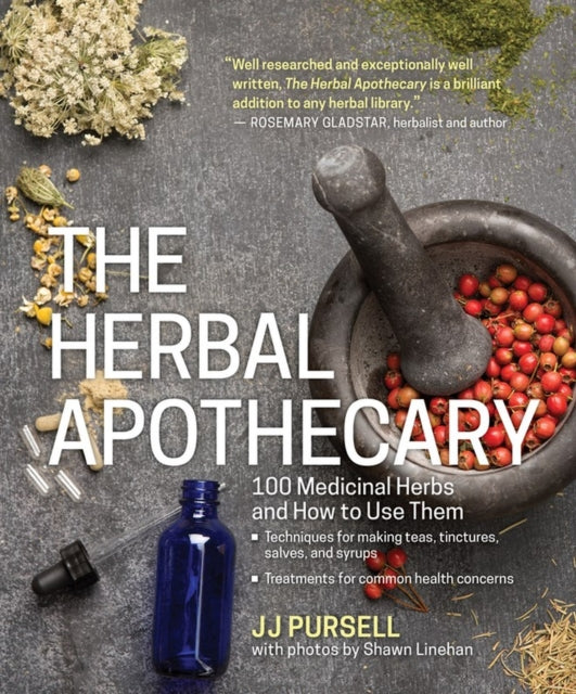 Book cover of: Herbal Apothecary. By: J. J. Pursell