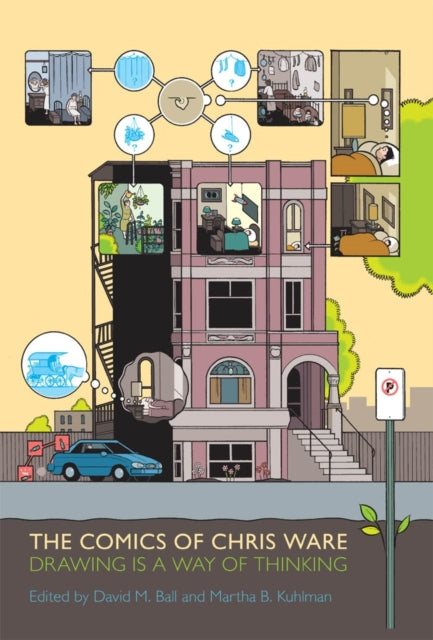 Book cover of: Comics of Chris Ware. By: David M. Ball
