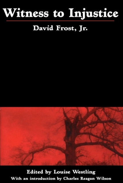 Book cover of: Witness to Injustice. By: Louise Westling