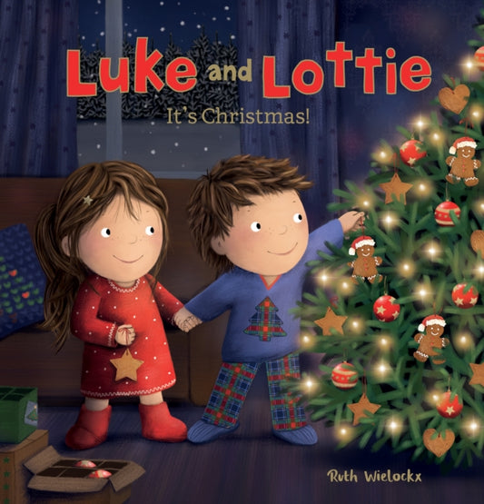 Book cover of: Luke and Lottie. It's Christmas!. By: Ruth Wielockx