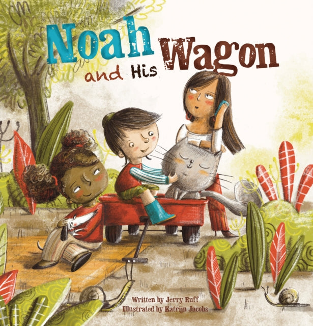 Book cover of: Noah and His Wagon. By: Jerry Ruff