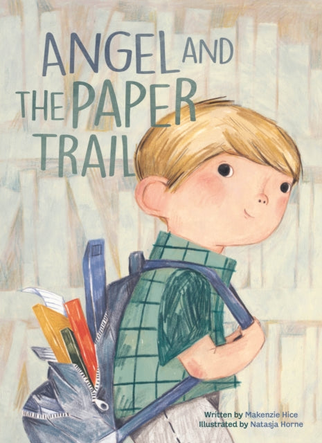 Book cover of: Angel and the Paper Trail. By: Makenzie Hice