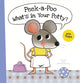 Book cover of: Peek-a-Poo What's in Your Potty?. By: Guido van Genechten