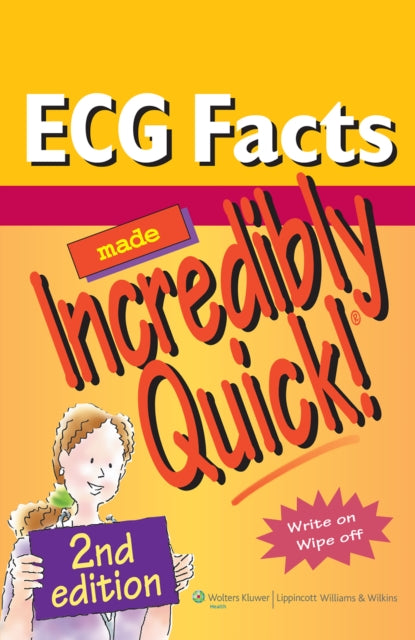 Book cover of: ECG Facts Made Incredibly Quick!. By: Ovid Technologies Inc.