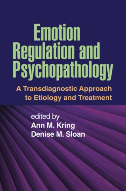 Book cover of: Emotion Regulation and Psychopathology