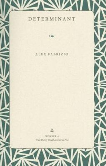 Book cover of: Determinant. By: Alex Fabrizio