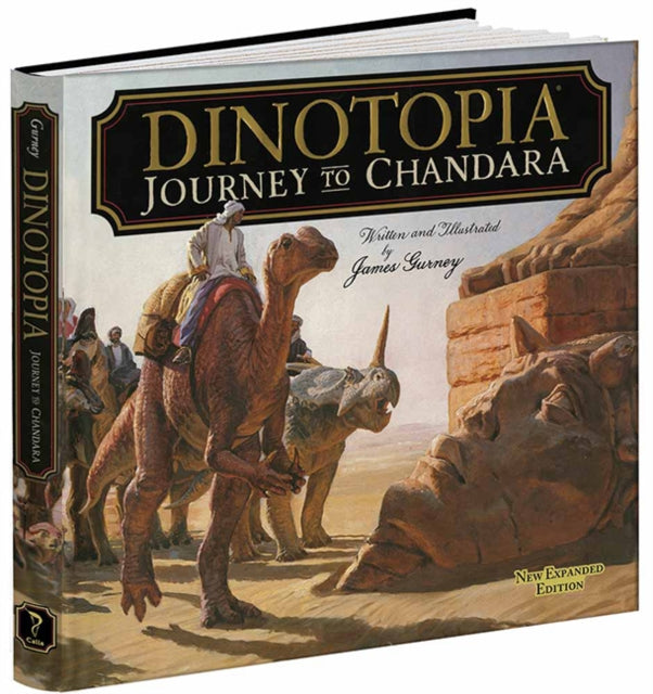 Book cover of: Dinotopia: Journey to Chandara. By: James Gurney