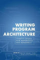 Book cover of: Writing Program Architecture