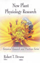 Book cover of: New Plant Physiology Research. By: Robert T. Devane