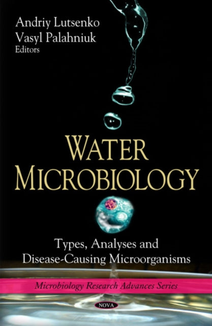 Book cover of: Water Microbiology. By: Andriy Lutsenko