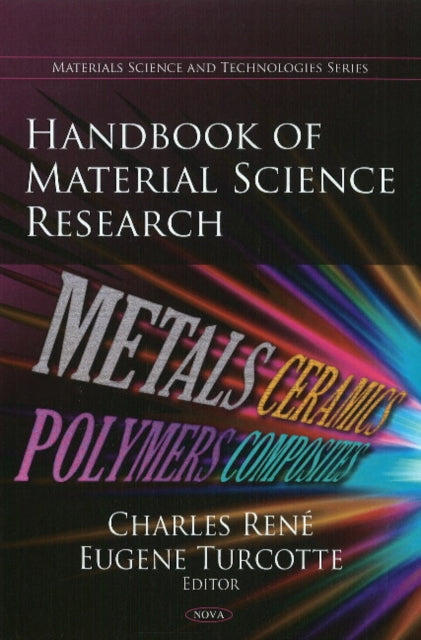 Book cover of: Handbook of Material Science Research. By: Charles René
