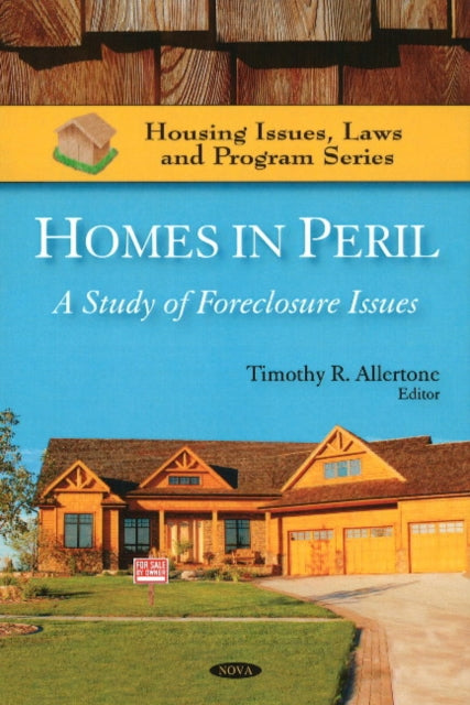 Book cover of: Homes in Peril