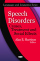 Book cover of: Speech Disorders. By: Alan E. Harrison