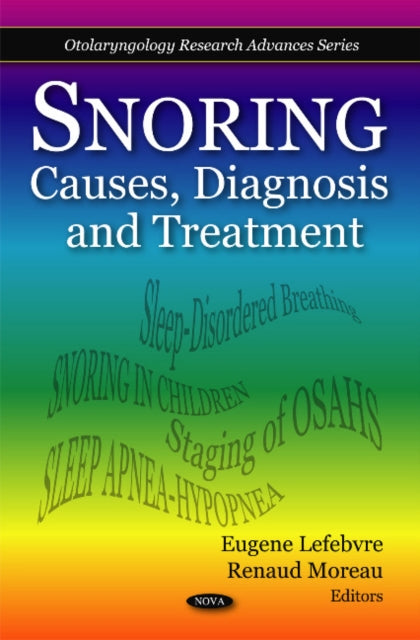 Book cover of: Snoring