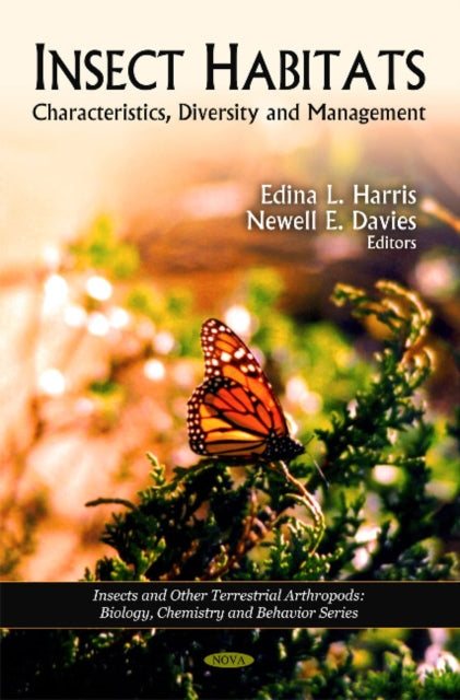 Book cover of: Insect Habitats. By: Edina L. Harris