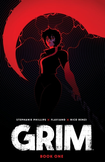 Book cover of: Grim Book One Deluxe Edition. By: Stephanie Phillips