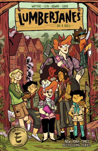 Book cover of: Lumberjanes Vol. 9. By: Shannon Watters