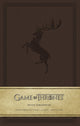 Book cover of: Game of Thrones: House Baratheon Hardcover Ruled Journal. By: HBO