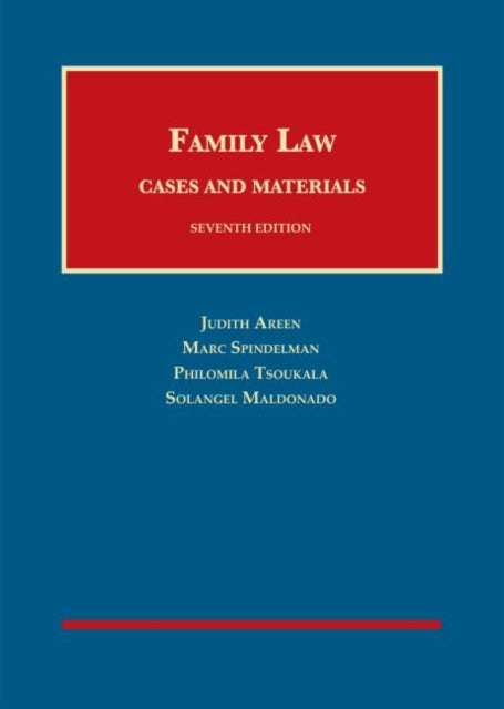 Book cover of: Family Law. By: Judith C. Areen