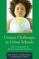 Book cover of: Unique Challenges in Urban Schools. By: Eric Jackson