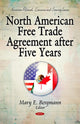 Book cover of: North American Free Trade Agreement After Five Years. By: Mary E. Bergmann