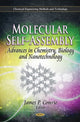 Book cover of: Molecular Self-Assembly. By: James P. Comrie