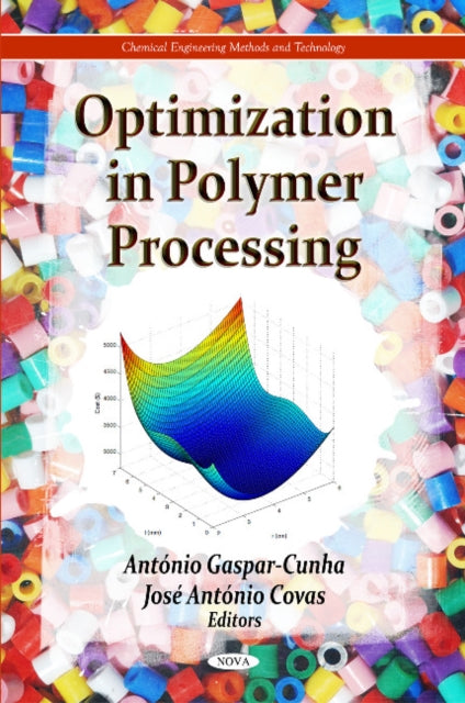 Book cover of: Optimization in Polymer Processing. By: António Gaspar-Cunha