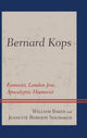 Book cover of: Bernard Kops. By: William Baker