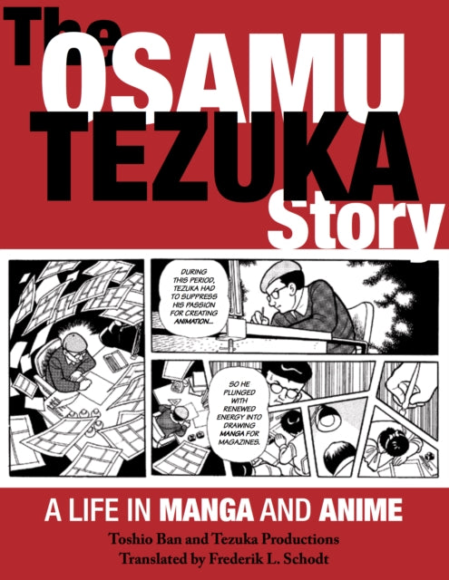 Book cover of: Osamu Tezuka Story. By: Toshio Ban
