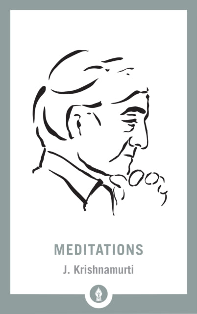 Book cover of: Meditations. By: Jiddu Krishnamurti