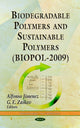 Book cover of: Biodegradable Polymers & Sustainable Polymers (BIOPOL-2009). By: BIOPOL 2009 (2009)