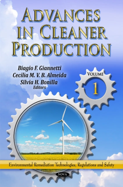 Book cover of: Advances in Cleaner Production. By: Biagio F. Giannetti