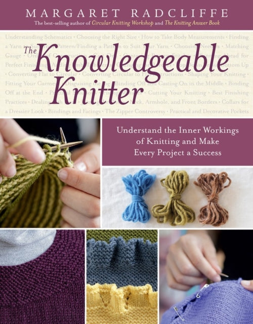 Book cover of: Knowledgeable Knitter. By: Margaret Radcliffe
