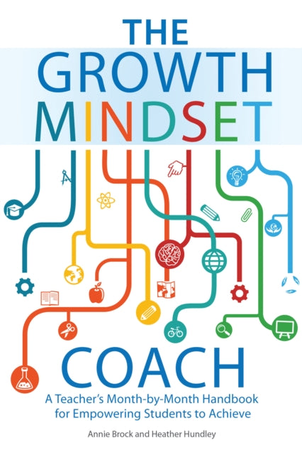 Book cover of: Growth Mindset Coach. By: Annie Brock