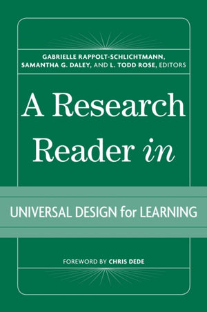 A Research Reader in Universal Design for Learning