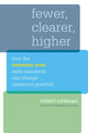 Book cover of: Fewer, Clearer, Higher