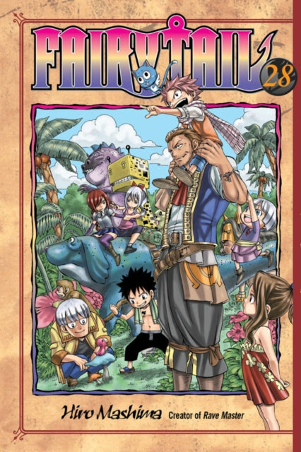 Book cover of: Fairy Tail 28. By: Hiro Mashima