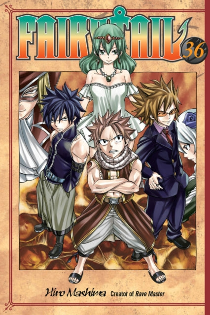 Book cover of: Fairy Tail 36. By: Hiro Mashima