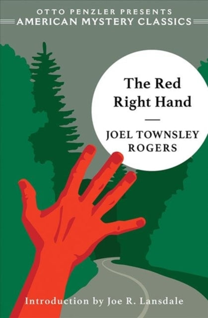 Book cover of: Red Right Hand. By: Joel Townsley Rogers
