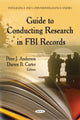 Book cover of: Guide to Conducting Research in FBI Records. By: Anderson, Peter J.