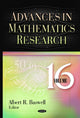 Book cover of: Advances in Mathematics Research. By: Albert R. Baswell