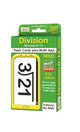 Book cover of: Division 0-12 Flash Cards. By: Alex A. Lluch