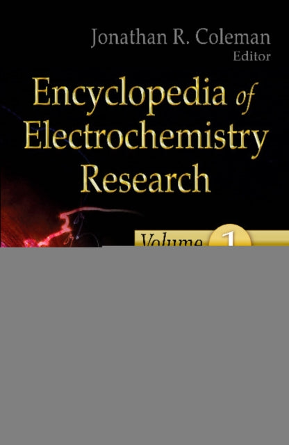 Book cover of: Encyclopedia of Electrochemistry Research. By: Jonathan R. Coleman