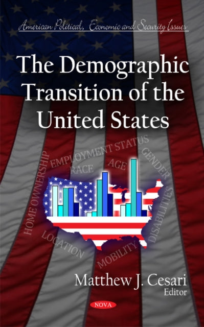 Book cover of: Demographic Transition of the United States. By: Matthew J. Cesari