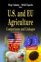 Book cover of: U.S. & EU Agriculture. By: Diego Calamia