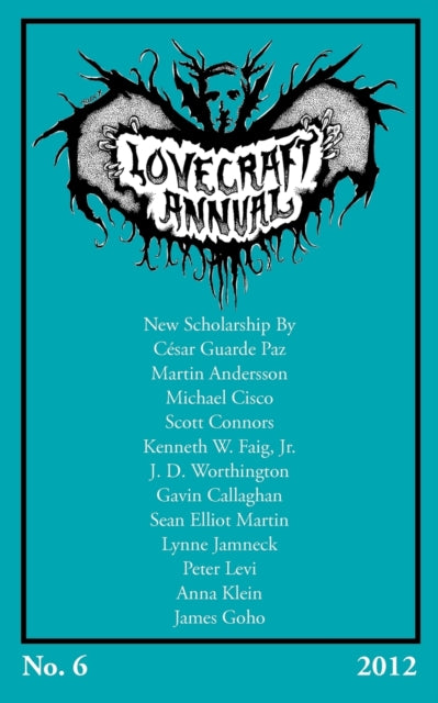 Book cover of: Lovecraft Annual No. 6 (2012). By: S. T. Joshi