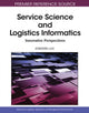 Book cover of: Service Science and Logistics Informatics. By: Zongwei Luo
