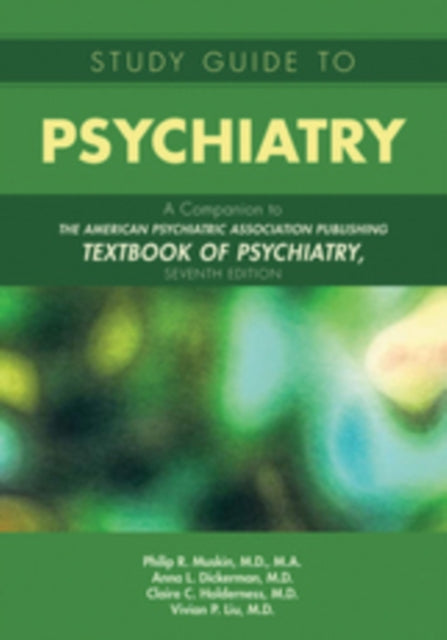 Book cover of: Study Guide to Psychiatry. By: Philip R. Muskin